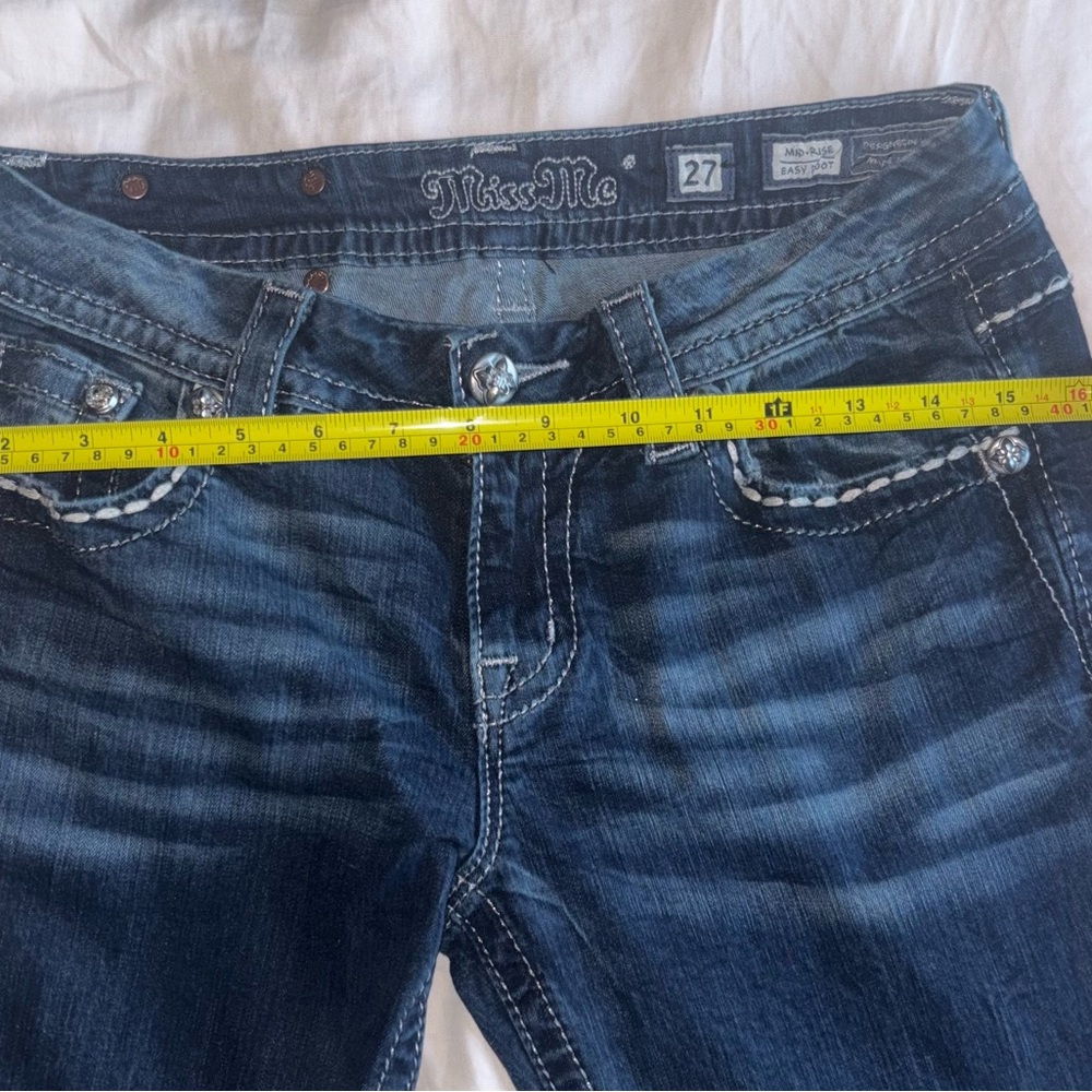 Miss Me Dark Blue Women's Jeans - Picture 6 of 6